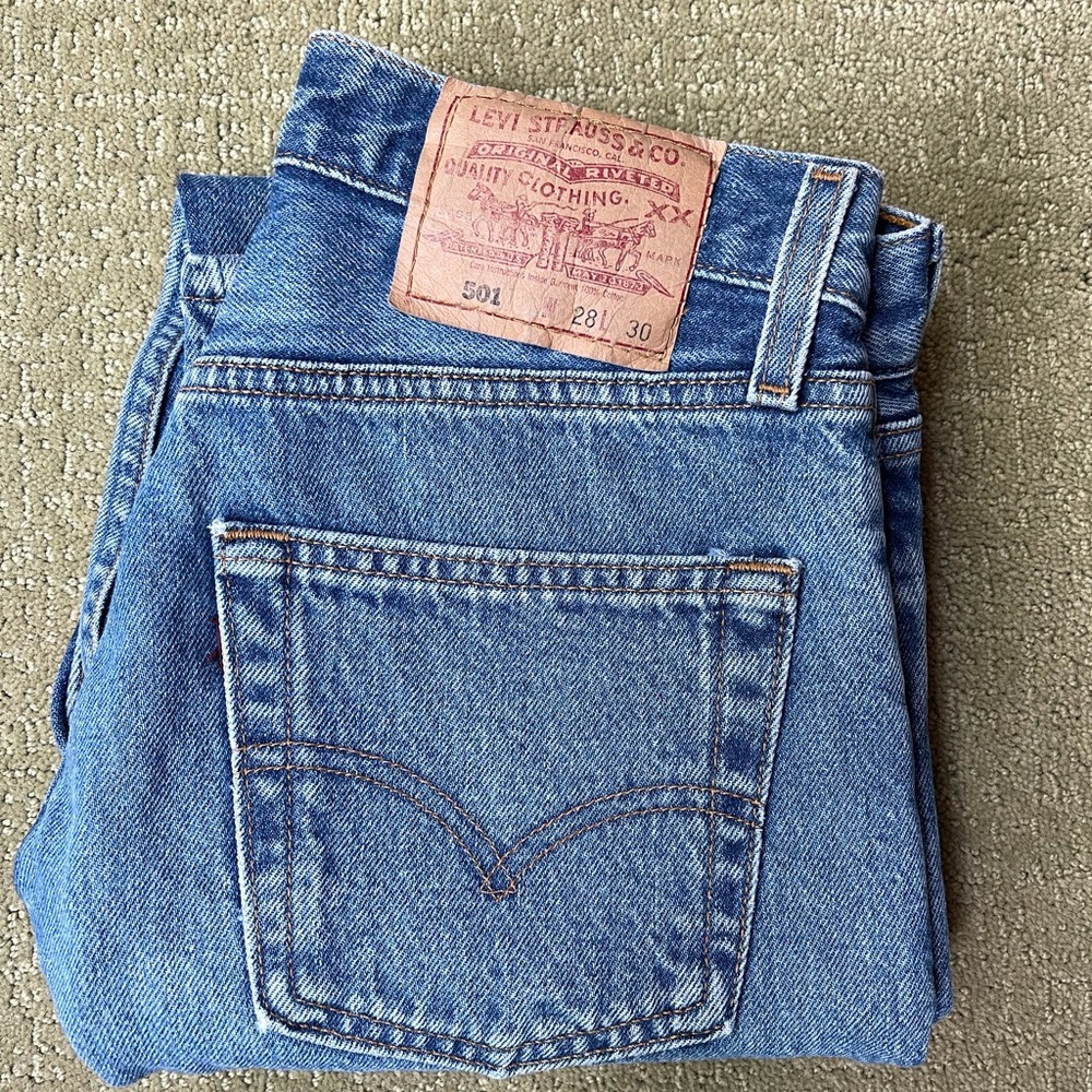 Levi’s Vintage Straight/mom jeans